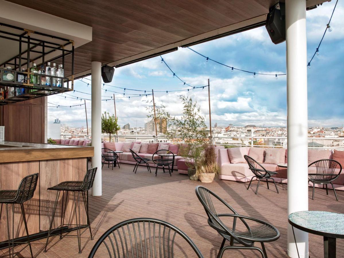 Nh Collection Madrid Suecia Otel Dış mekan fotoğraf The rooftop bar