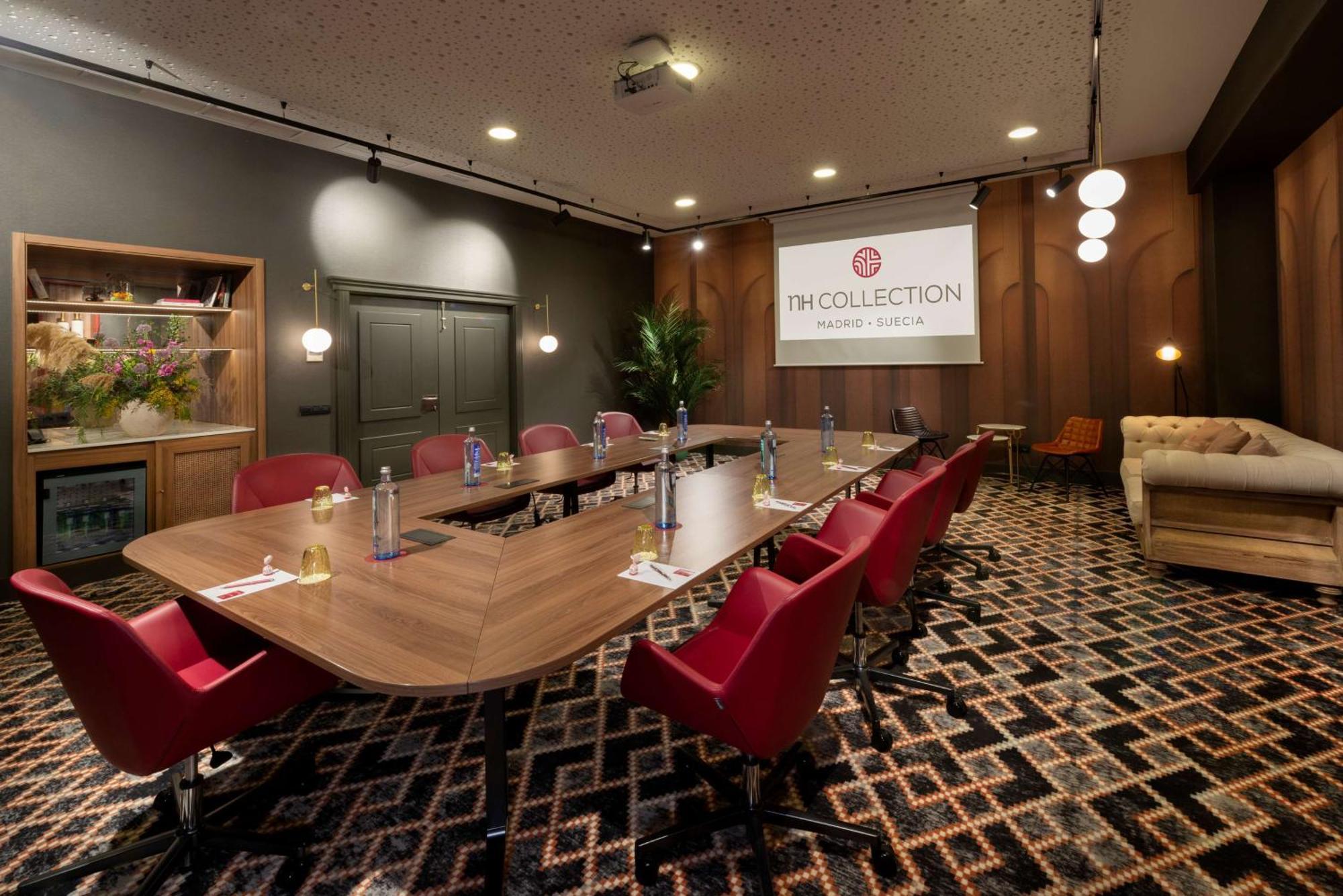 Nh Collection Madrid Suecia Otel Dış mekan fotoğraf Meeting room at the hotel